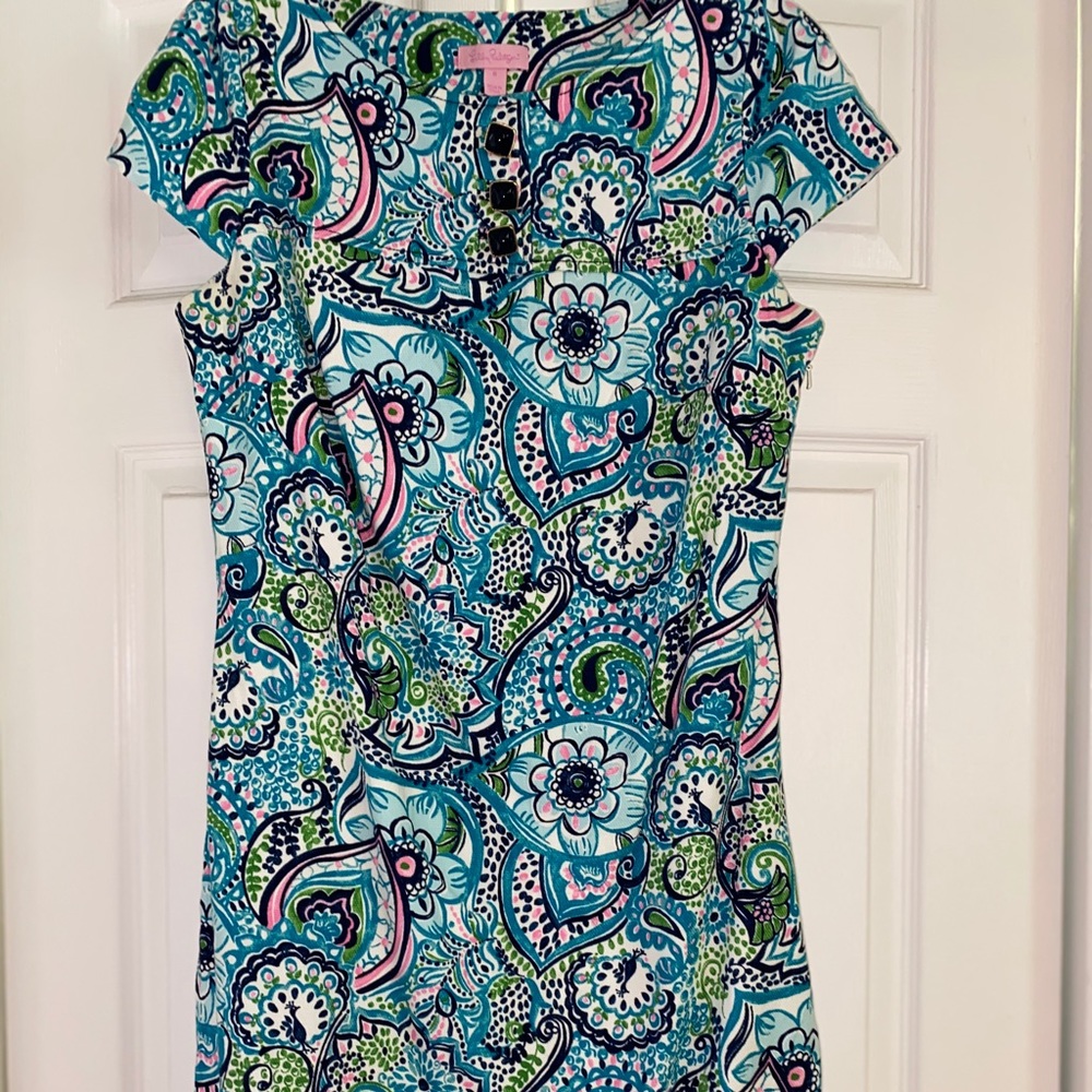 Lilly Pulitzer fall shift dress